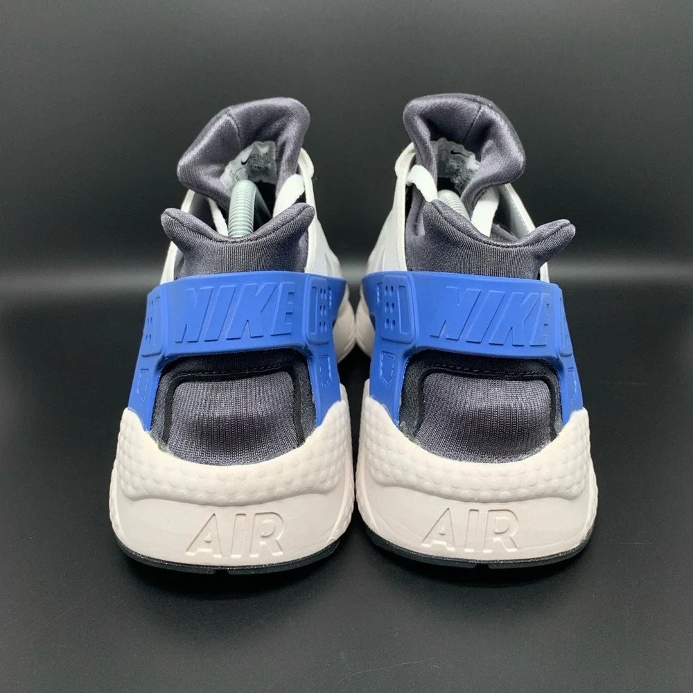 Nike Air Huarache Social FC White Blue Shoes DR0286-100 Men's Sz 12
